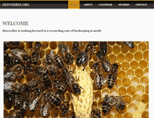 Tablet Screenshot of denverbee.org